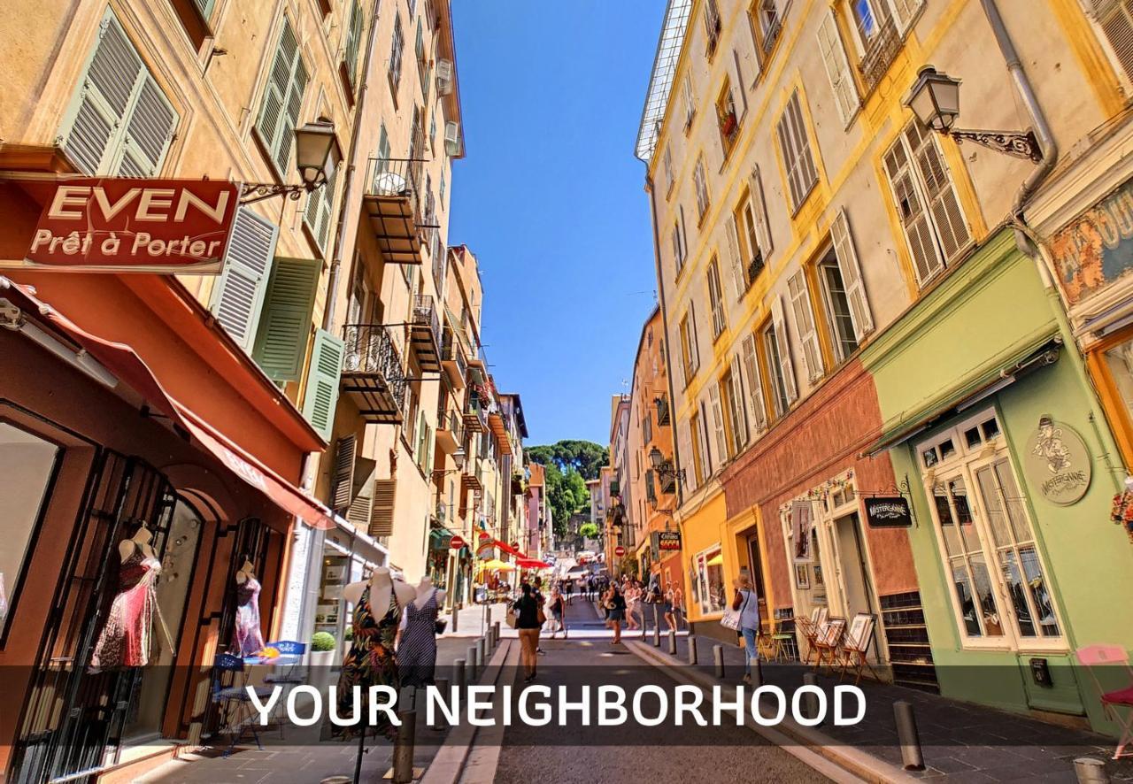 Nestor&Jeeves - Design Vieux Nice - Old Town - Close Sea Bagian luar foto